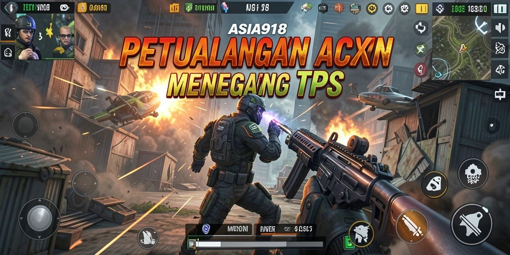 Tampilan penuh aksi dari gameplay ASIA918 yang mendebarkan.