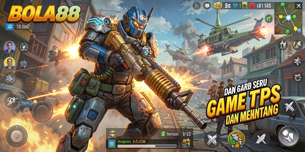 Gameplay dinamis dan seru dalam BOLA88.