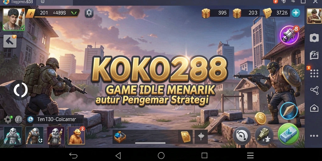 Tampilan gameplay KOKO288 yang menyenangkan dan mengasyikkan.