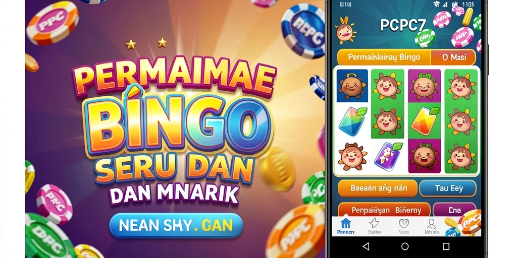 Tampilan gameplay seru dari PCPC7, menangkap momen bermain Bingo.